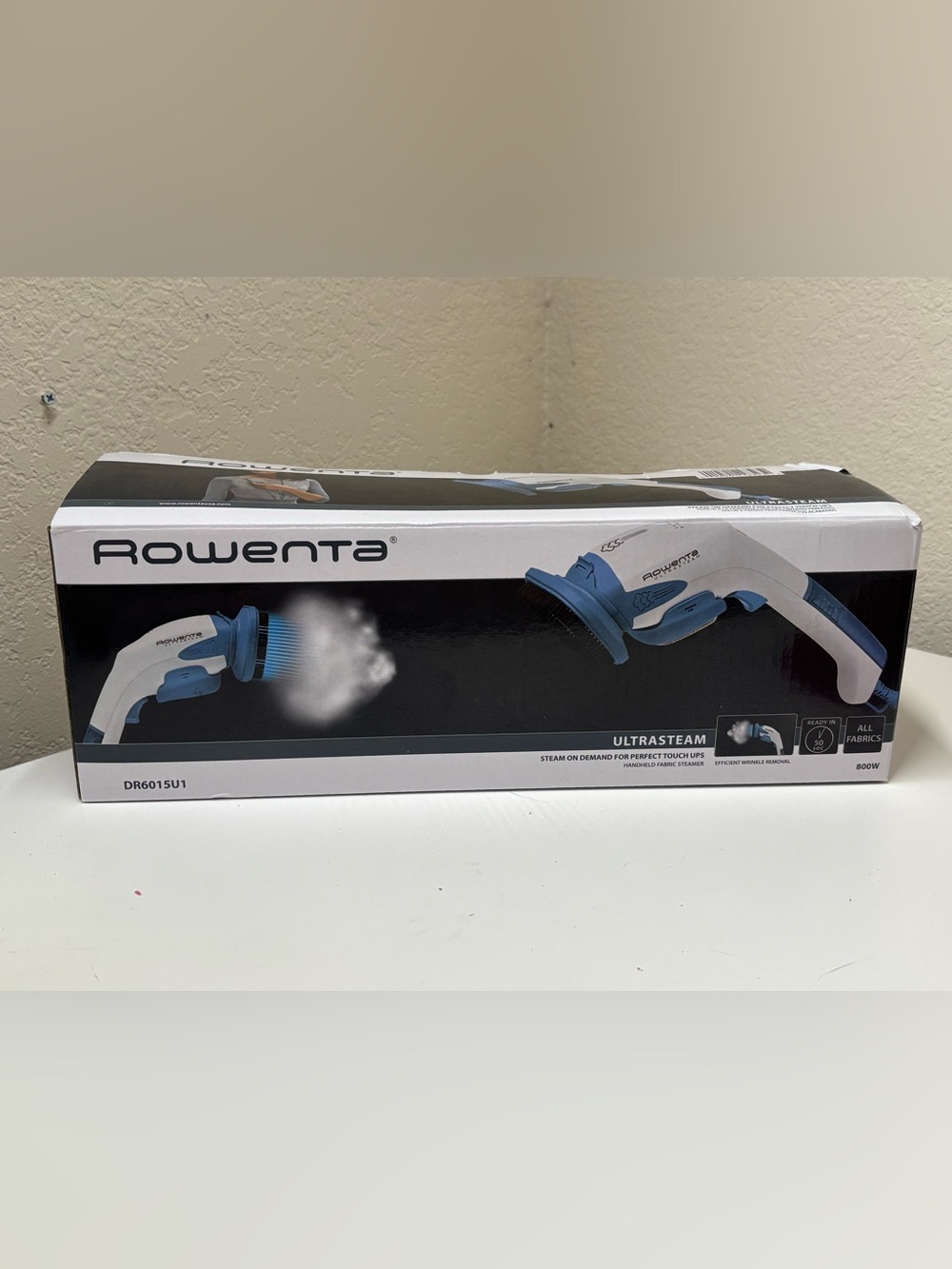 NEW Rowenta Ultrasteam Handheld Garment Fabric Steamer 800 Watts